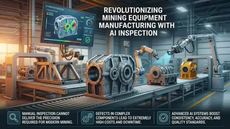 AI-Based Quality Inspection Improving Mining Component Manufacturing Accuracy