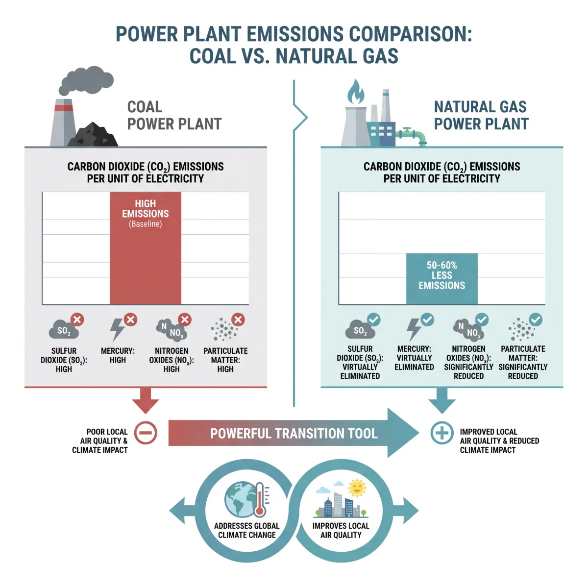 Coal-to-Gas Transition Strategies Transforming Thermal Power