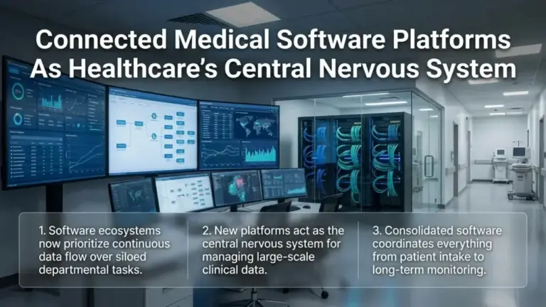 Medical Software Platforms Supporting Connected Healthcare Operations