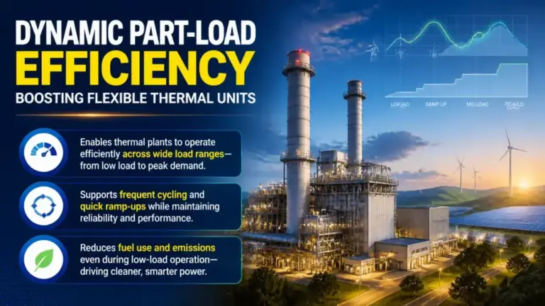 Dynamic Part-Load Efficiency Boosting Flexible Thermal Units