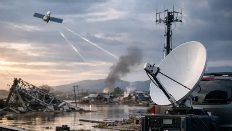Satellite NTN Emergency Communications Supporting Network Resilience