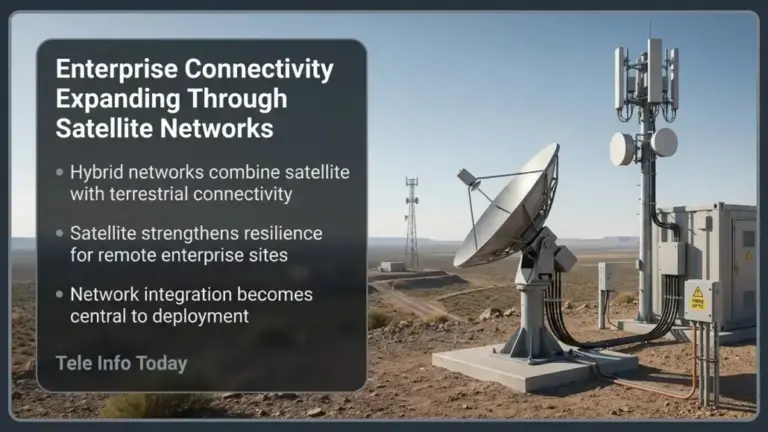 Enterprise Connectivity Expanding Through Satellite Networks