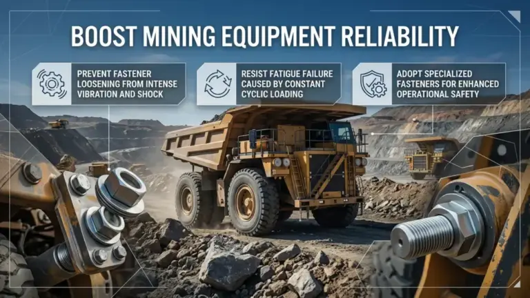 Fatigue-Resistant Fasteners Improving Heavy Mining Machinery Reliability