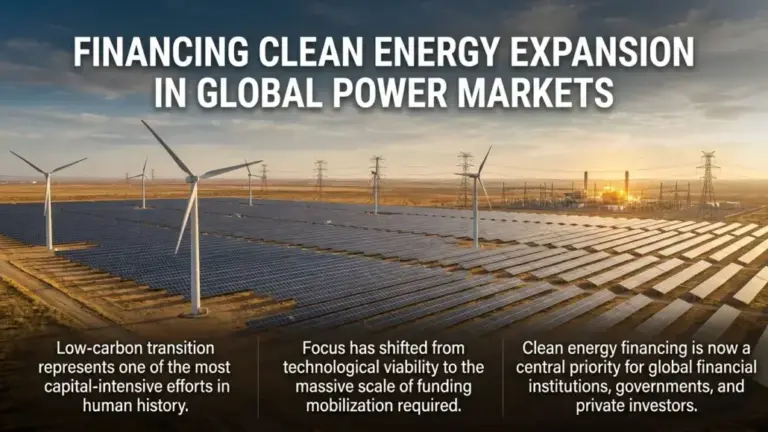 Financing Clean Energy Expansion Across Global Power Markets