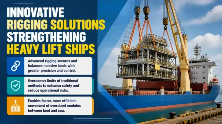 Innovative Rigging Solutions Strengthening Heavy Lift Ships