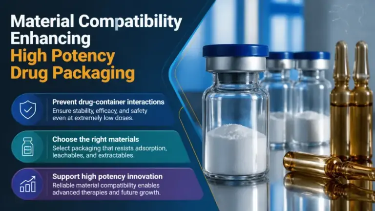 Material Compatibility Enhancing High Potency Drug Packaging