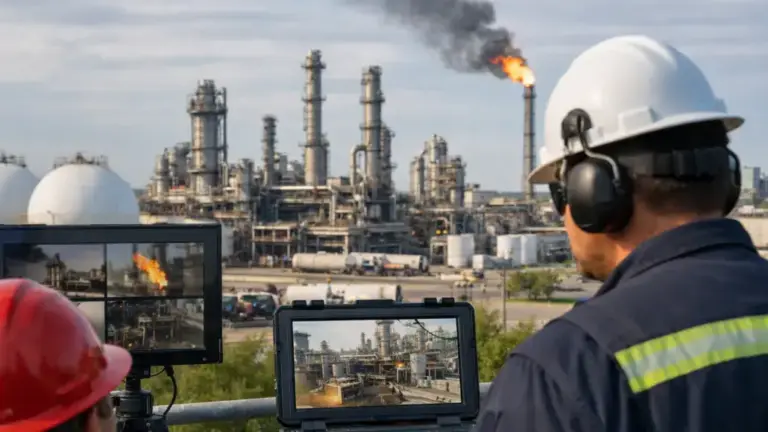 How Refineries Can Monitor Hazardous Areas While Keeping Personnel at a Safer Distance