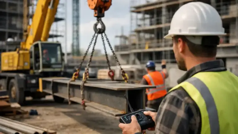 How Wireless Remote Controls Improve Safety and Efficiency in Construction Lifting Operations