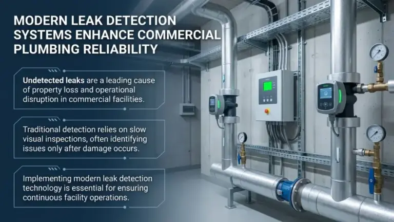 Leak Detection Systems Improving Commercial Plumbing Reliability