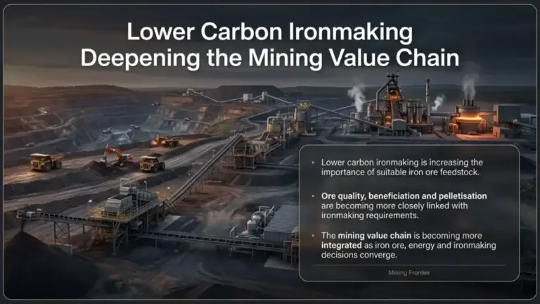 Lower Carbon Ironmaking Deepening the Mining Value Chain