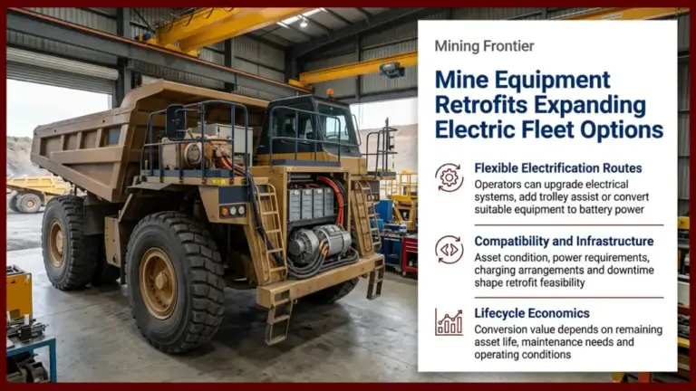 Mine Equipment Retrofits Expanding Electric Fleet Options