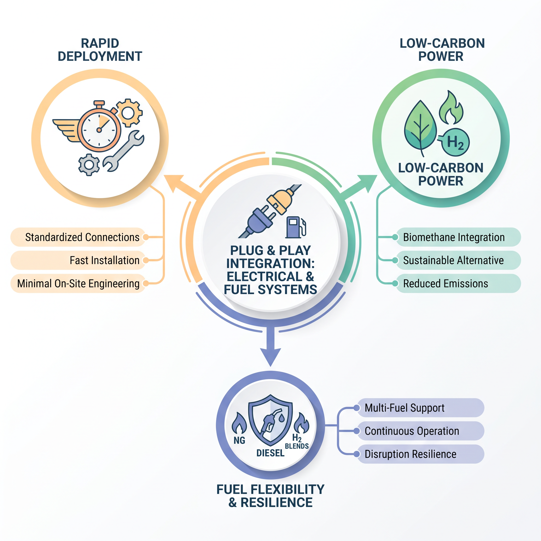Modular Gas Turbine Solutions for Extreme Weather Grid Resilience