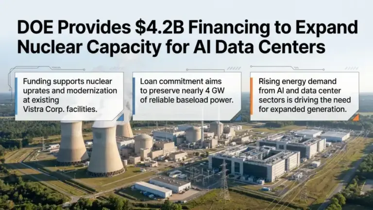 DOE Backs Vistra Corp. with Nuclear Financing for Expansion 