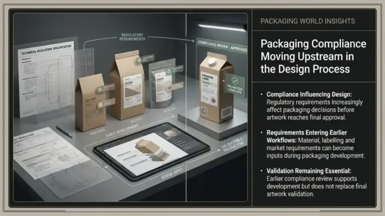 Packaging Compliance Moving Upstream in the Design Process