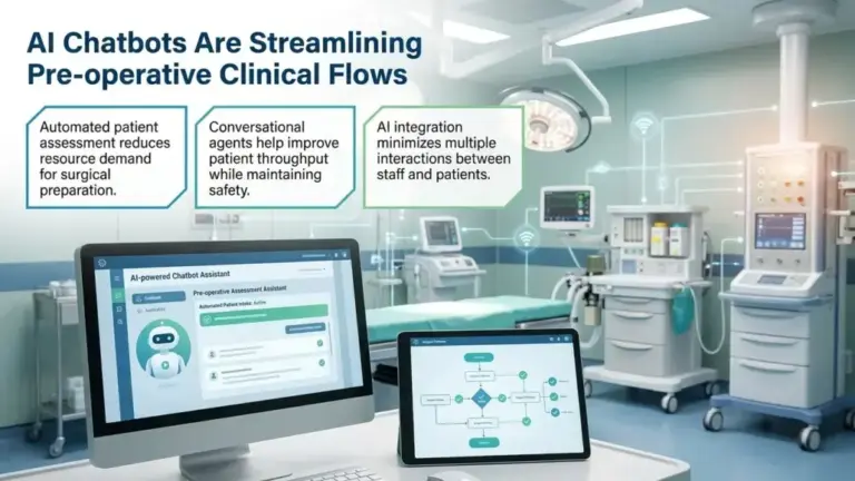 Improving Clinical Flows with Perioperative AI Chatbots