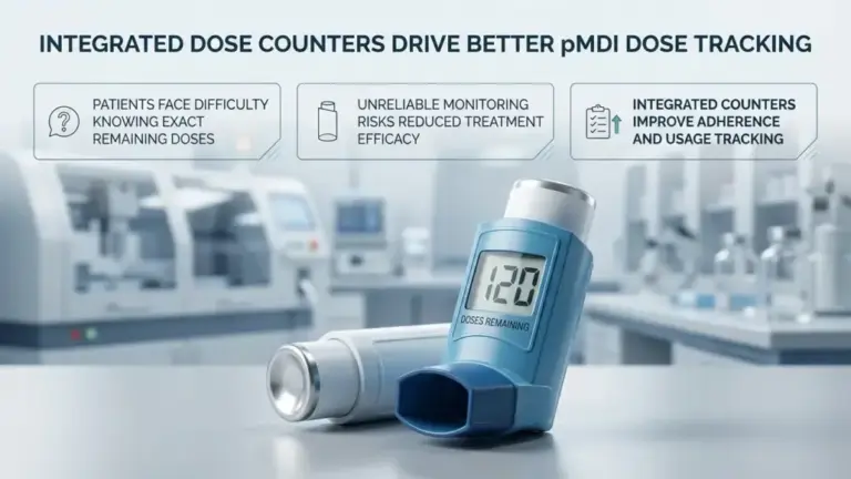 Integrated Dose Counters Improving pMDI Dose Tracking
