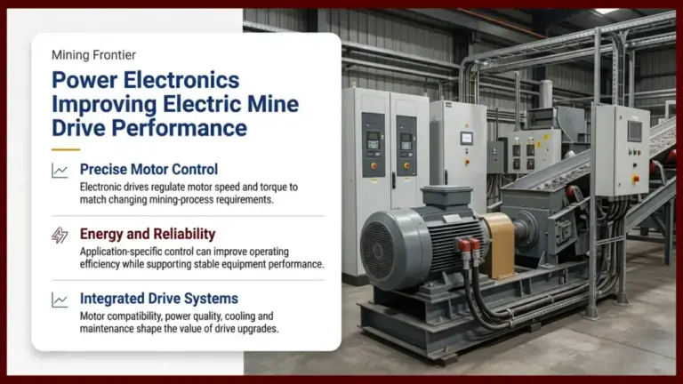 Power Electronics Improving Electric Mine Drive Performance