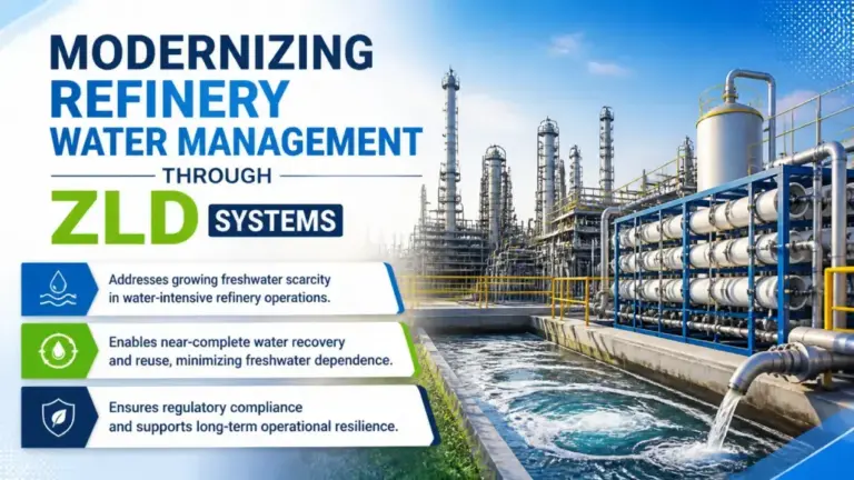 Modernizing Refinery Water Management Through ZLD Systems