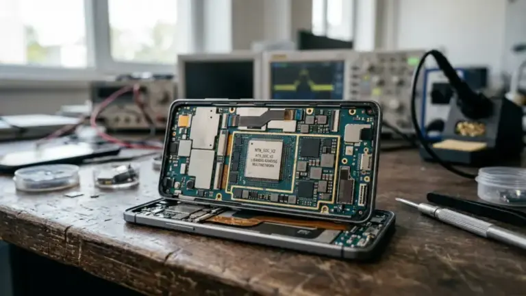 Satellite-Compatible Smartphone Chipsets Supporting Multi-Network Connectivity