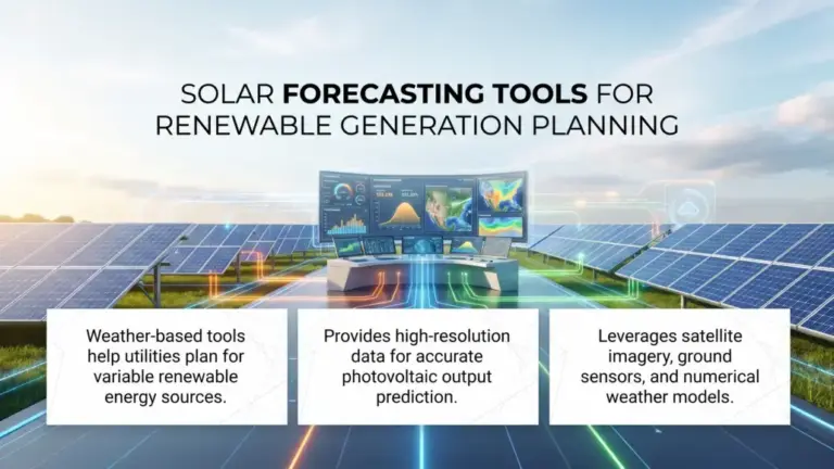 Solar Forecasting Tools for Renewable Generation Planning