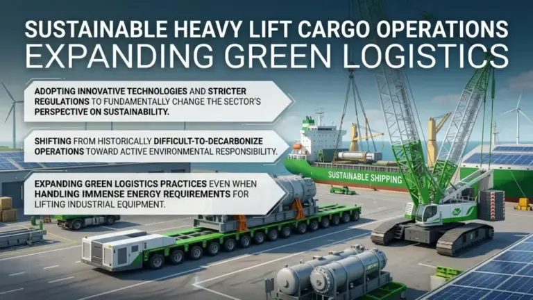 Sustainable Heavy Lift Cargo Operations Expanding Green Logistics