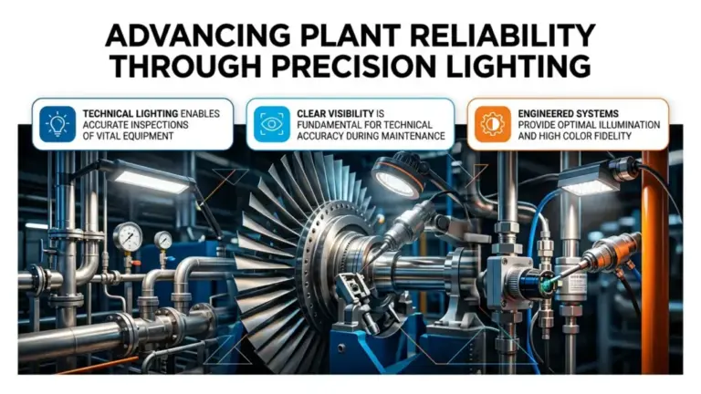 Technical Lighting Systems Improving Maintenance Visibility in Power Plants