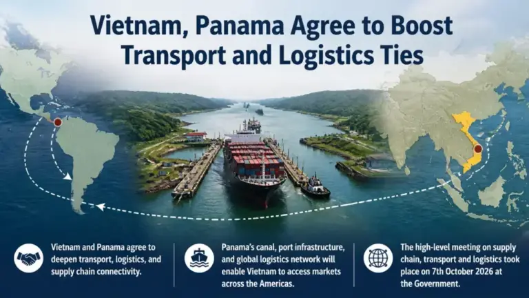 Vietnam, Panama Agree to Boost Transport and Logistics Ties